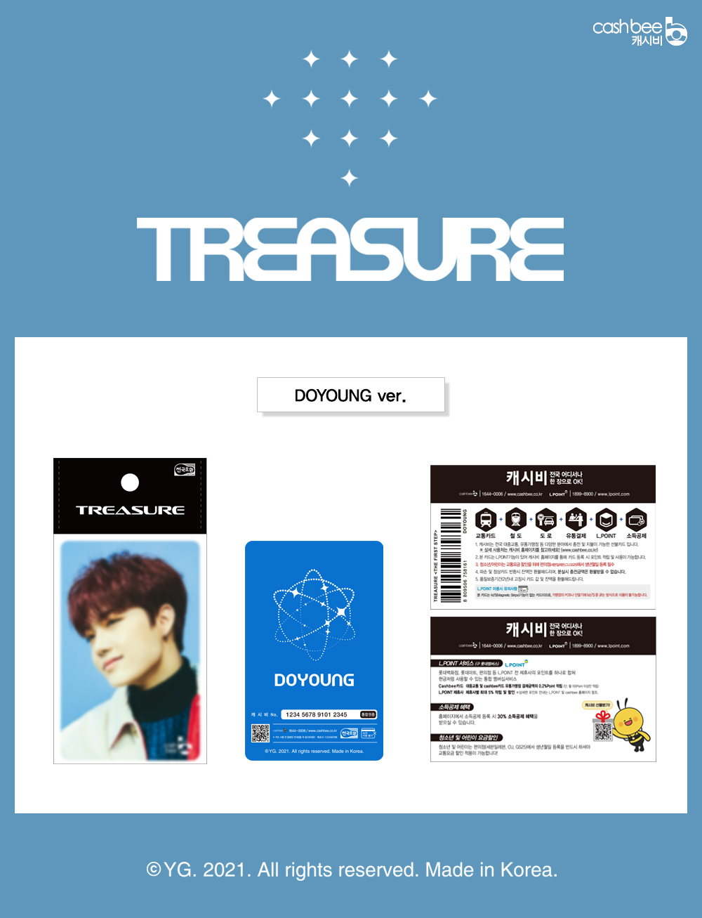 ktown4u.com : [TREASURE D.C.] TREASURE - Traffic Card (DOYOUNG Ver.)